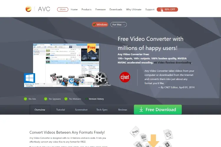 Any Video Converter (AVC)