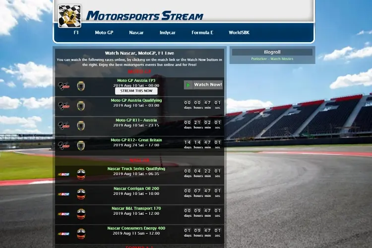 Motorsports Stream