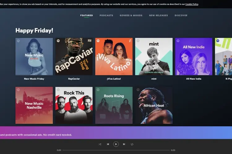 CommonFixes to      Spotify Web Player    Not Working nor Playing