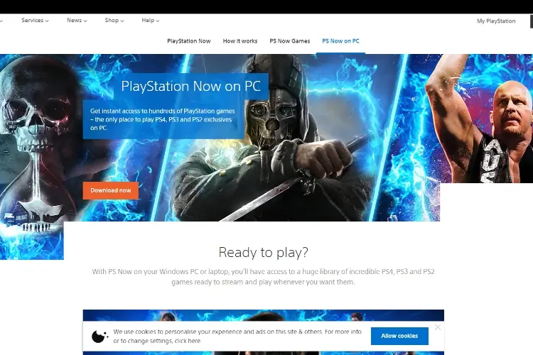 PlayStation Now (PS Now) 