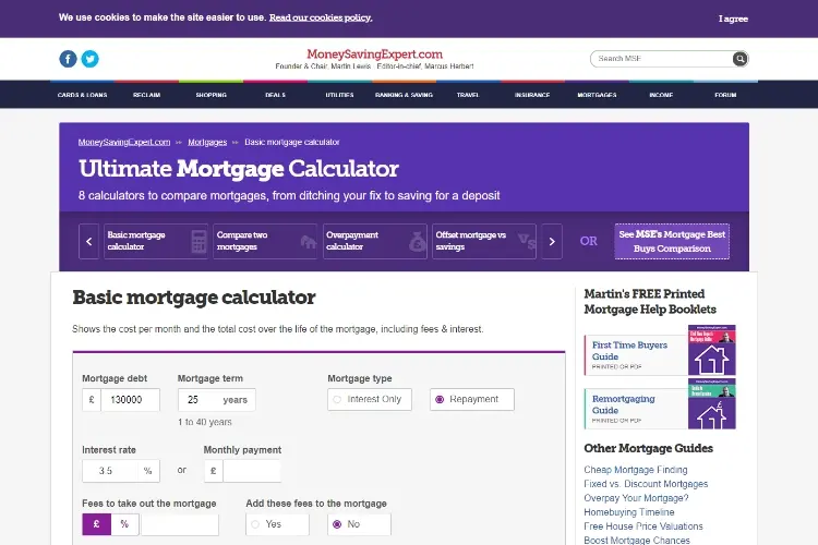 Ultimatemortgage calculator